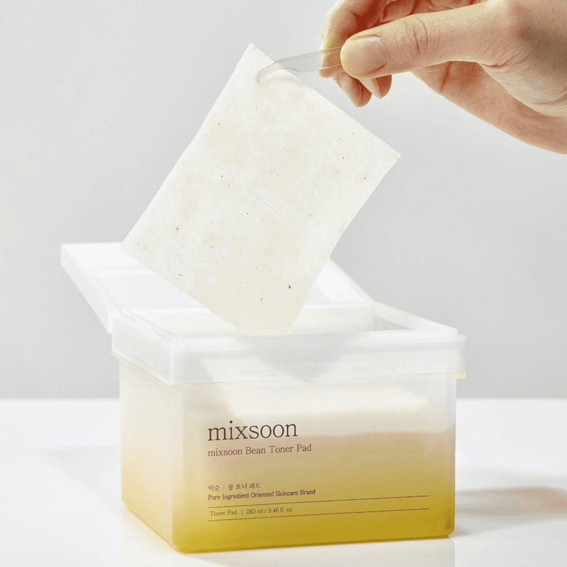 MIXSOON Bean Toner Pad (70 pads) sheet texture