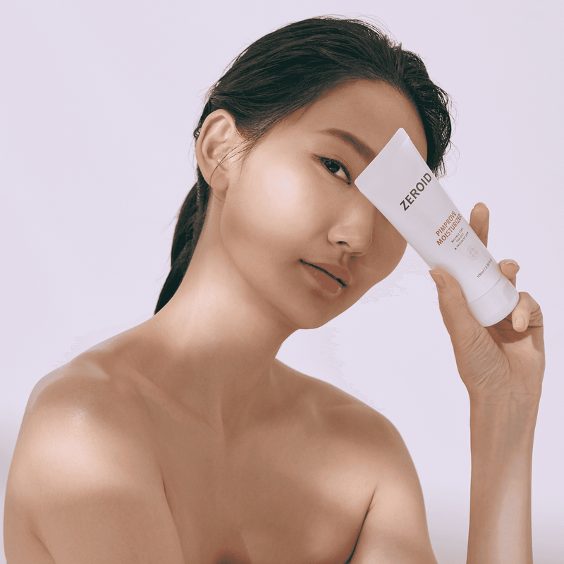 ZEROID Pimprove Moisturiser (100ml) model shot