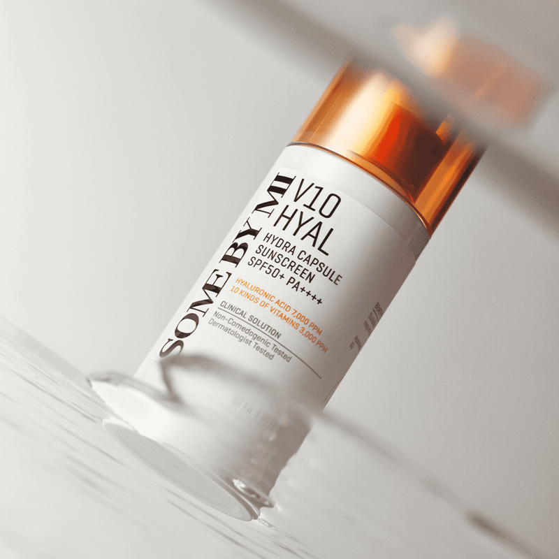 SOME BY MI V10 Hyal Hydra Capsule Sunscreen SPF50+ PA++++ (40ml) brightening sunscreen