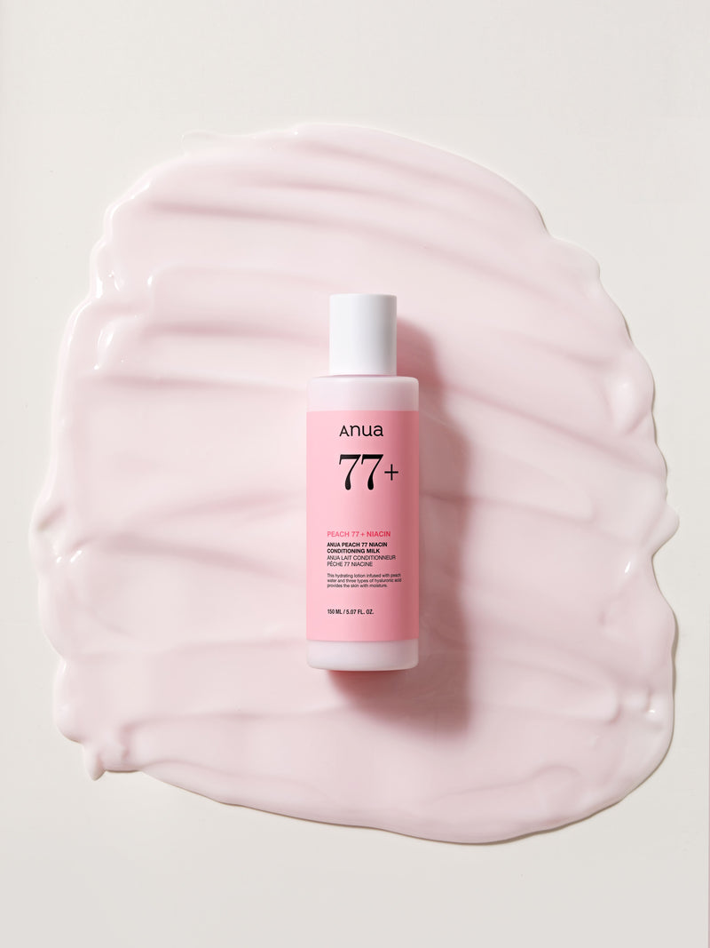 ANUA Peach 77 Niacin Conditioning Milk (150ml) texture