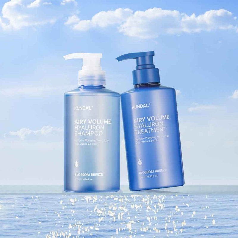 Airy Volume Hyaluron Shampoo (500ml) - Blossom Breeze