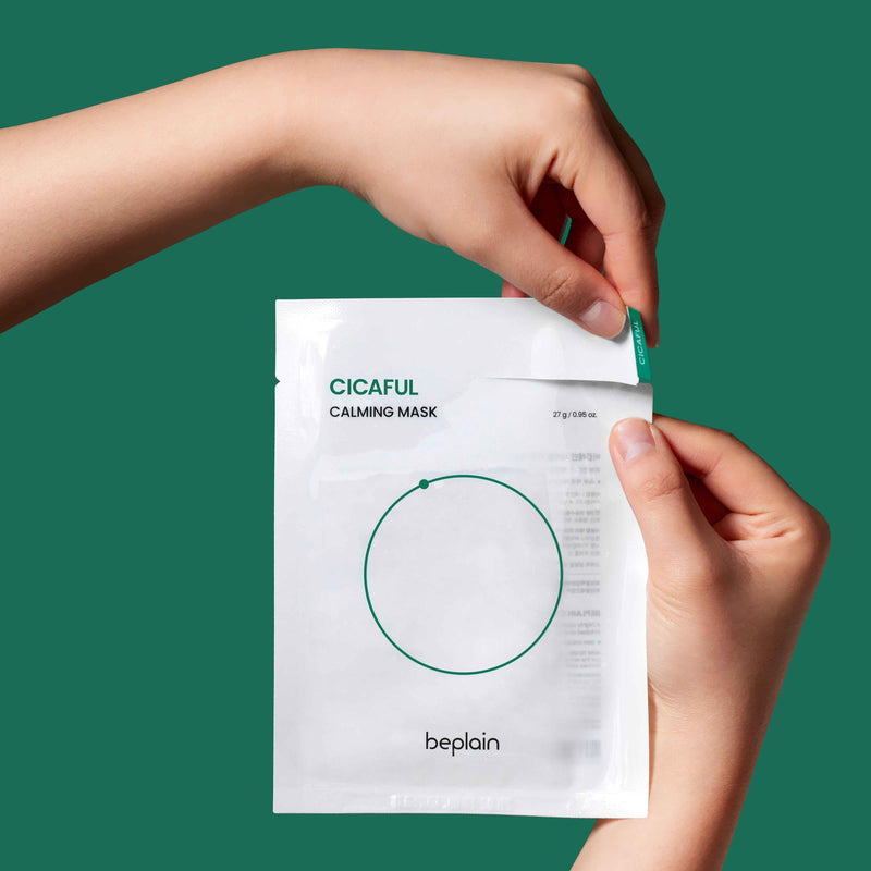 Beplain Cicaful Calming Mask (1pc) APPLICATION
