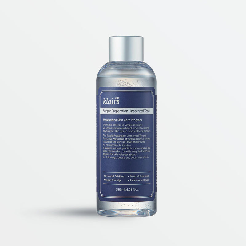 DEAR, KLAIRS Supple Preparation Unscented Toner (180ml)