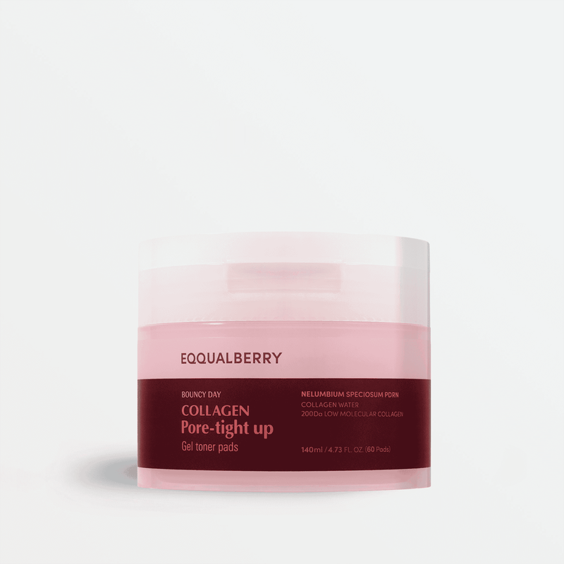 Eqqualberry Collagen Pore-Tight Up Gel Toner Pads (60pads)