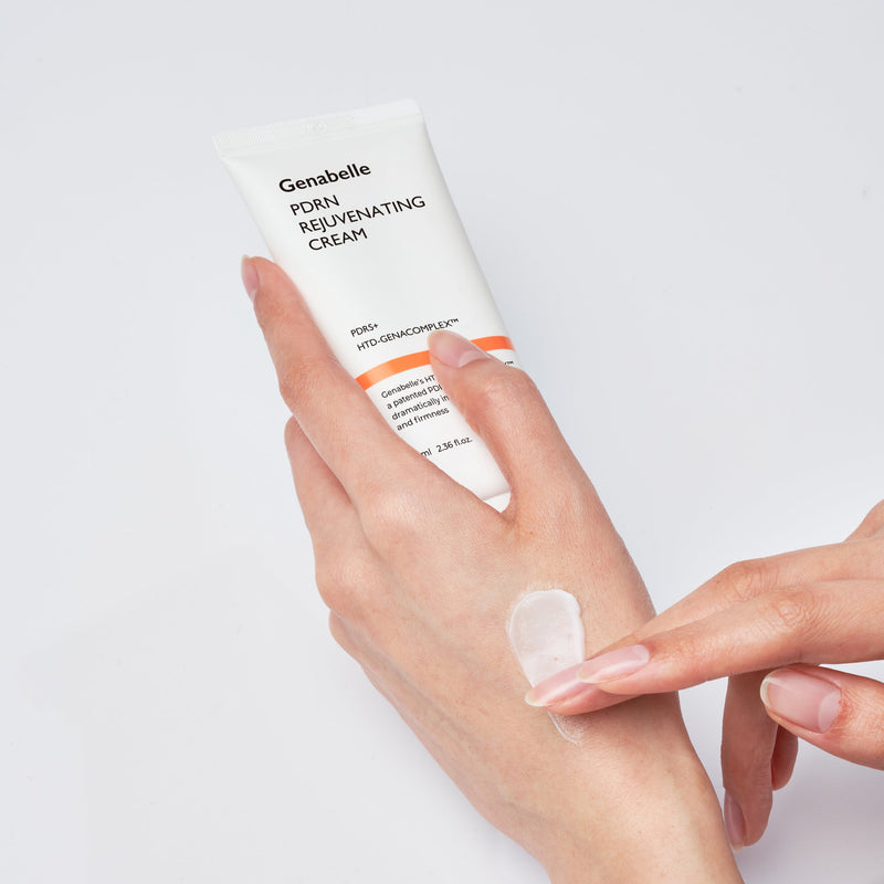 Genabelle PDRN Rejuvenating Cream (70ml) APPLICATION