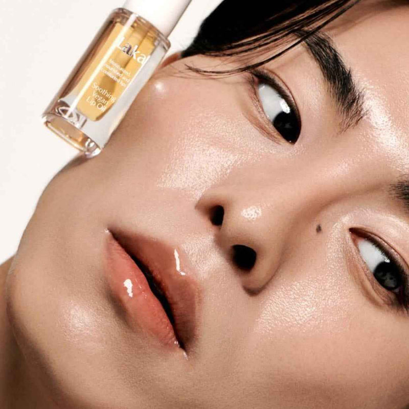 LAKA Soothing Vegan Lip Oil YELLOW NOURISHING