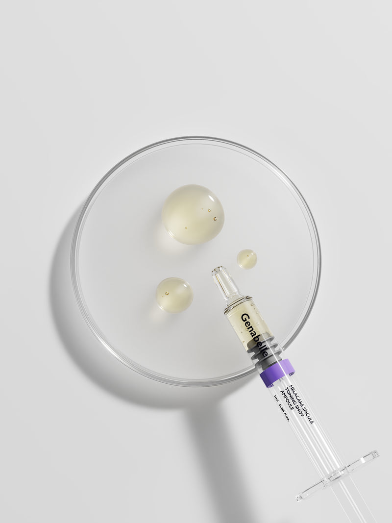 GENABELLE Melacare Spicule Toning Shot Ampoule texture shot