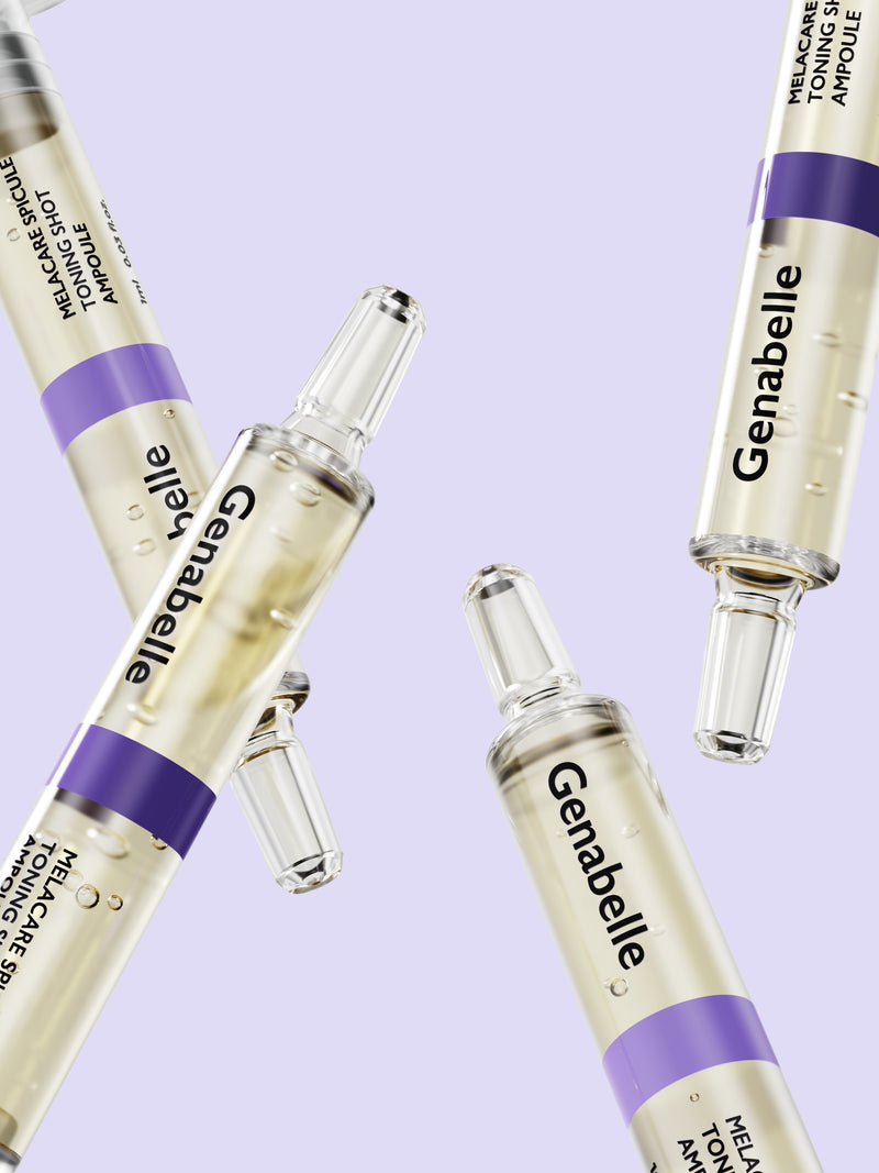 GENABELLE Melacare Spicule Toning Shot Ampoule 3pcs packaging