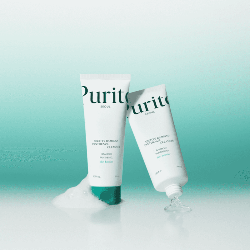 PURITO Mighty Bamboo Panthenol Cleanser (150ml) STAGE SHOT