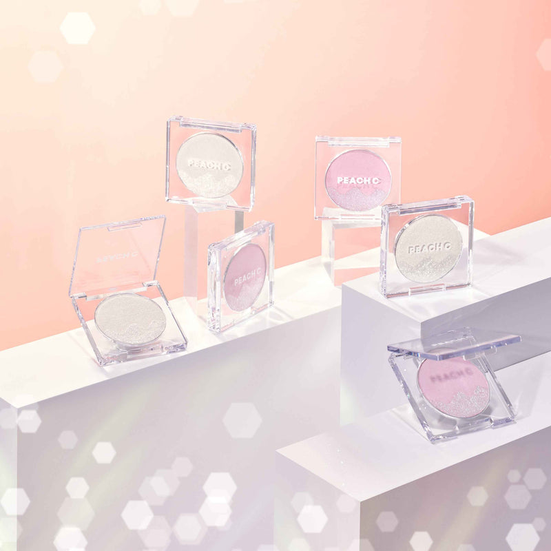 Peach C Dual Beam Highlighter - 2 colours CONCEPT SHOT (7.7g)
