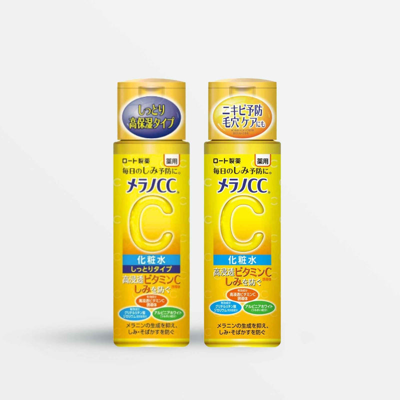 ROHTO MENTHOLATUM Melano CC Vitamin C Lotion - 2 Types (170ml)