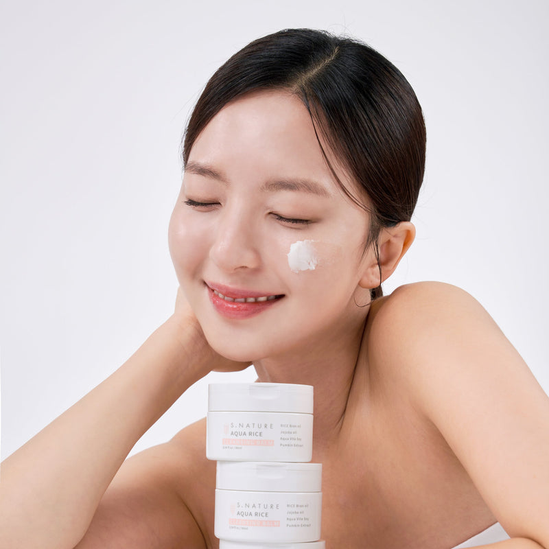 S.NATURE Aqua Rice Cleansing Balm (90ml) MODEL