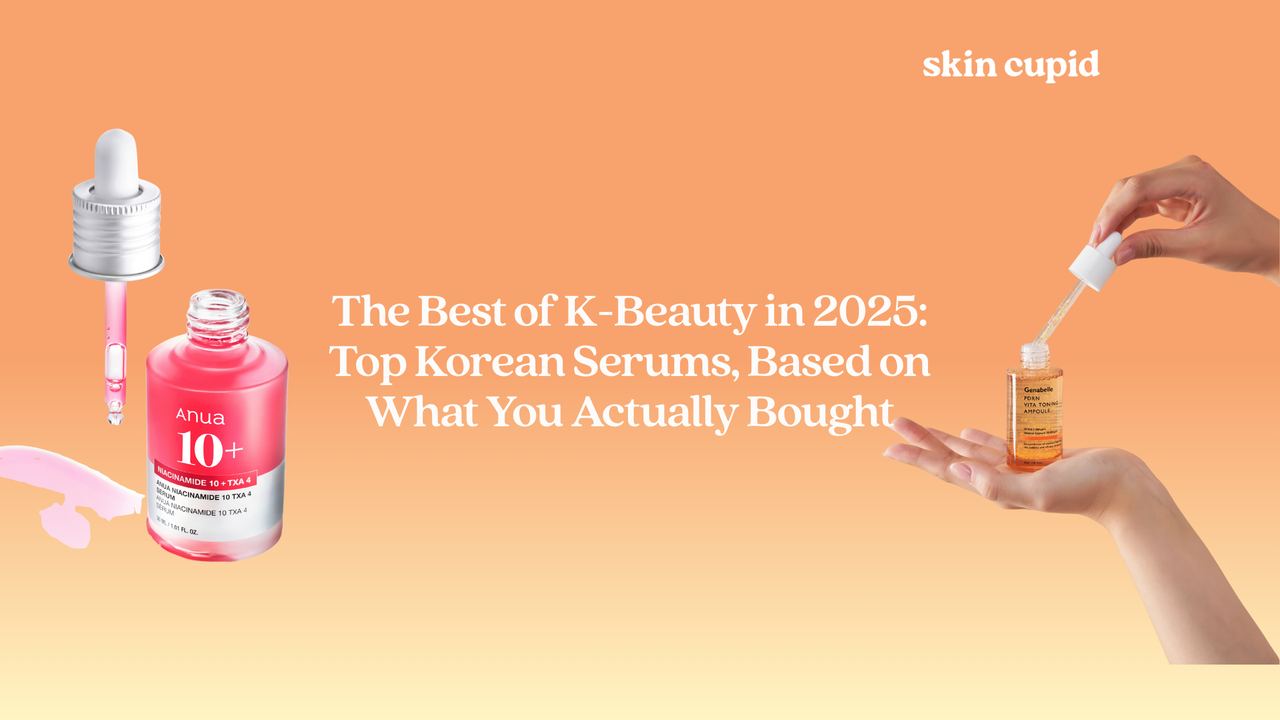The Best of K-Beauty in 2025: Top Korean Serums, Based on What You Actually Bought