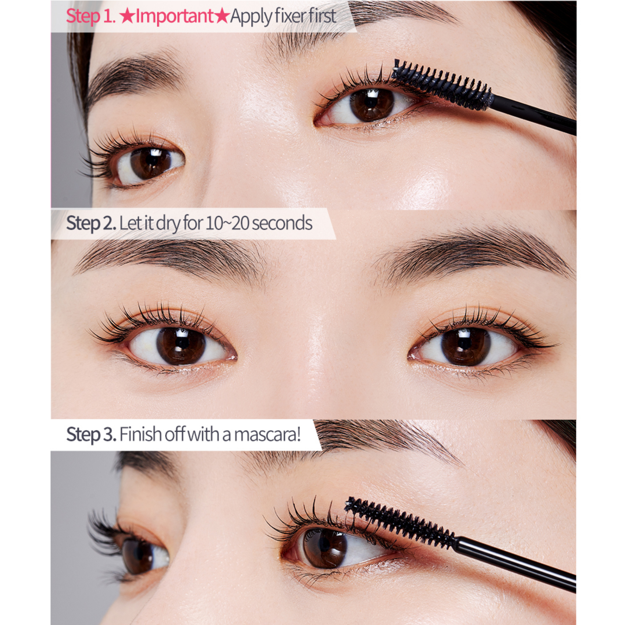 ETUDE HOUSE Dr. Mascara Fixer For Super Long Lash (6ml) how to use