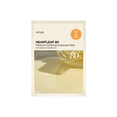 ANUA Heartleaf 80% Moisture Soothing Ampoule Sheet Mask (1pcs)