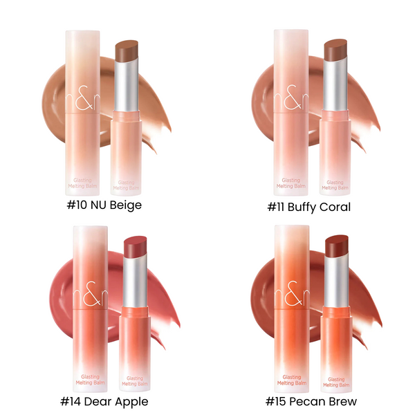 ROM&ND Glasting Melting Balms - Dusty On The Nude Edition - 4