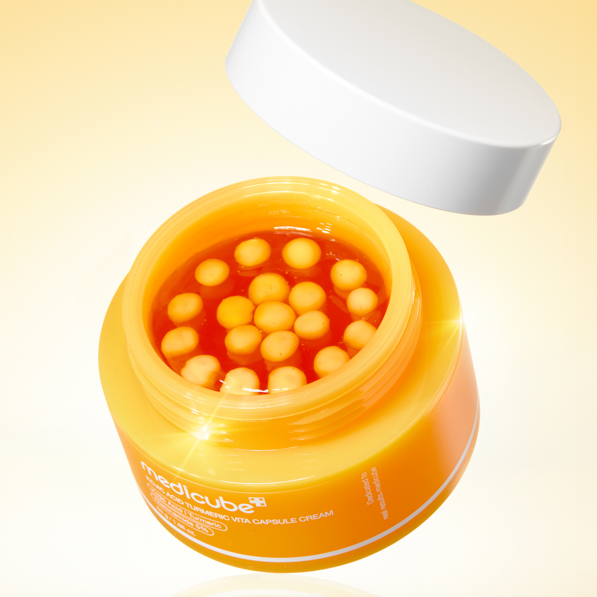 MEDICUBE Kojic Acid Turmeric Vita Capsule Cream (53g) – Skin Cupid