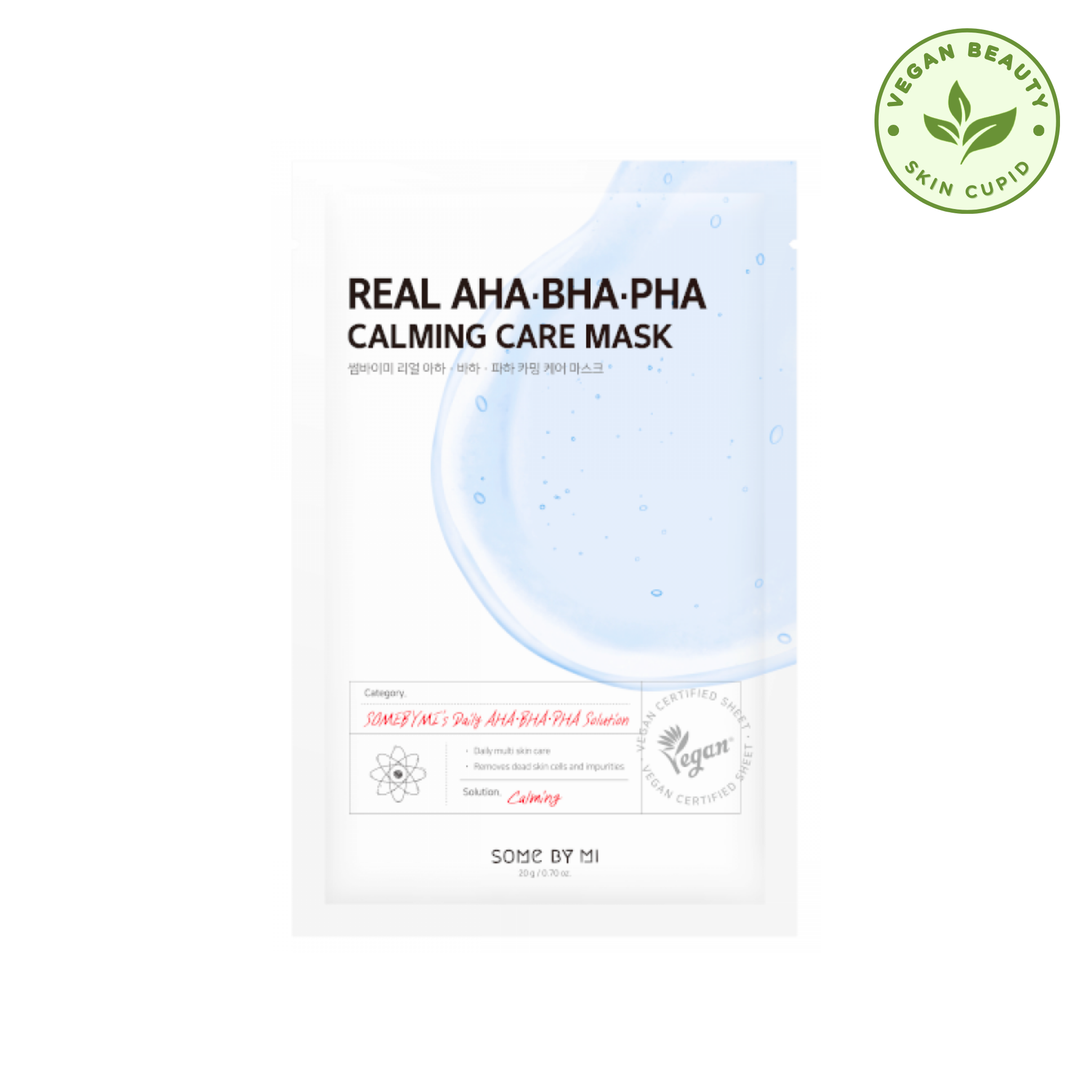 SOME BY MI Real AHA BHA PHA Calming Care Mask (1pcs)
