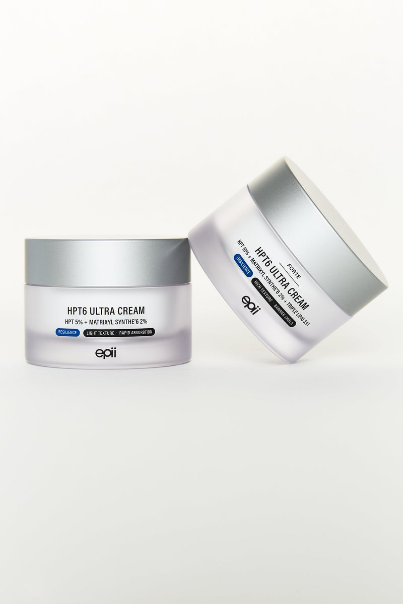 EPII HPT6 Ultra Cream 10% moisturiser held in hand