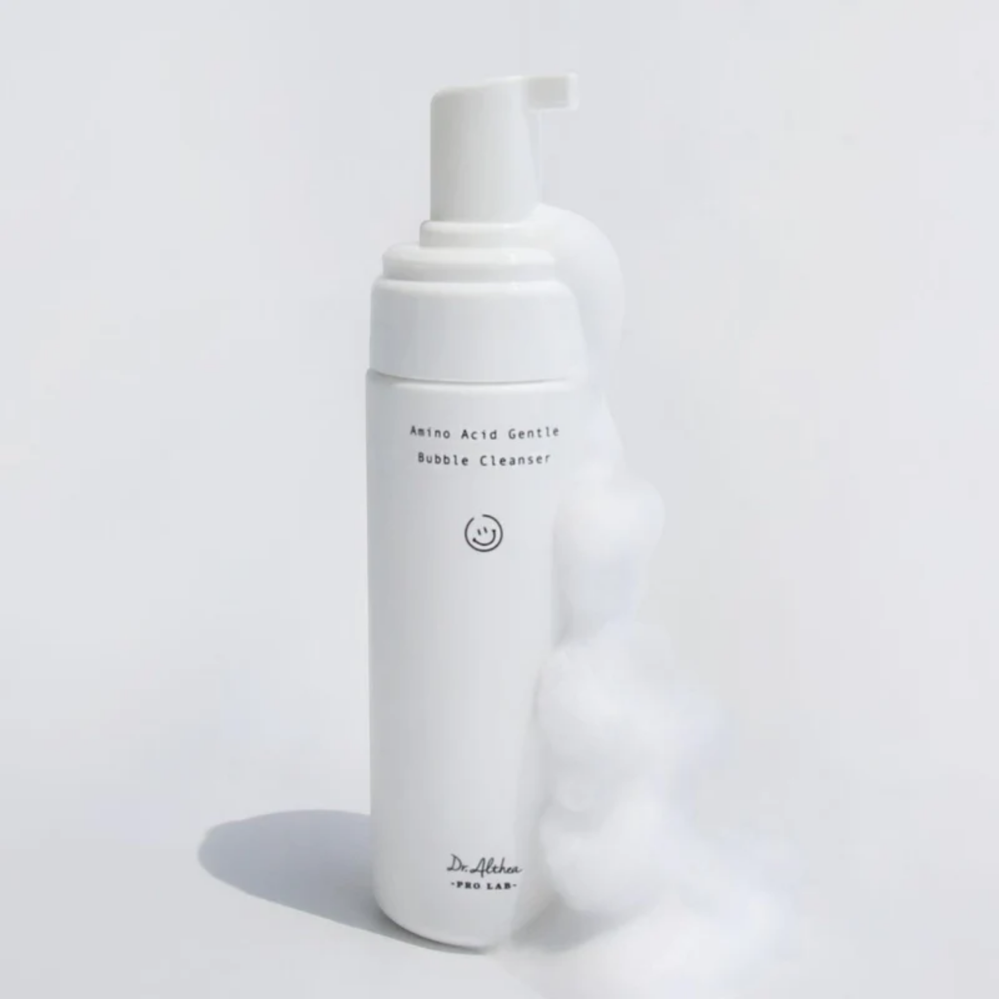 DR.ALTHEA Amino Acid Gentle Bubble Cleanser (140ml) with texture coming out