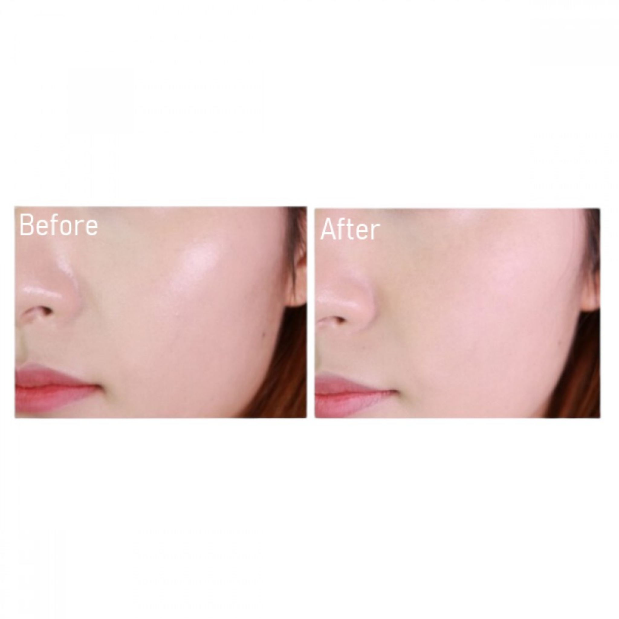 DR ALTHEA Dear.A Face Blur Finishing Powder (8g) before and afer
