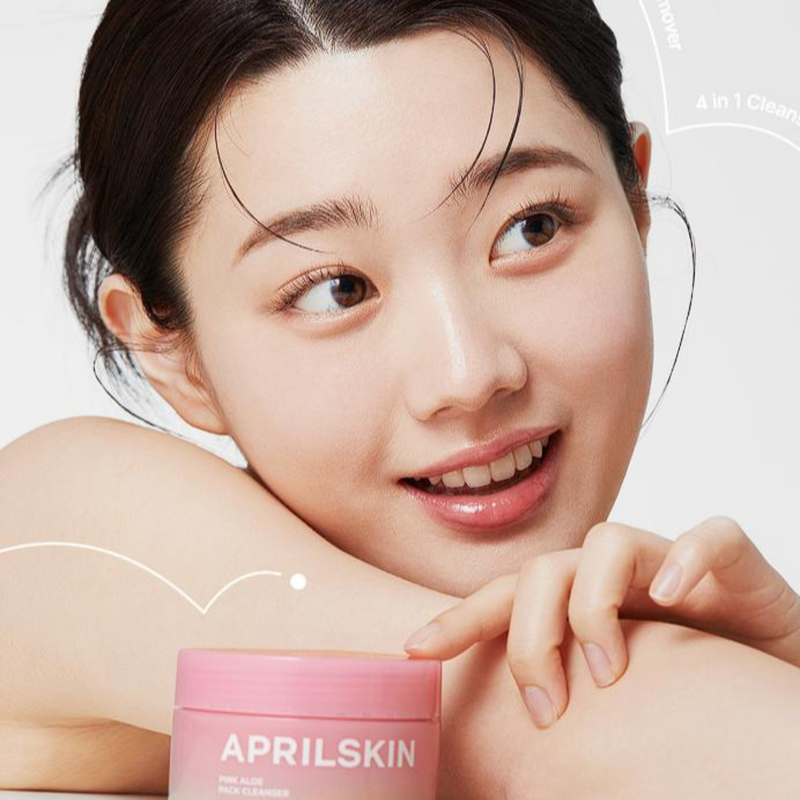 APRILSKIN Pink Aloe Pack Cleanser (120g) – Skin Cupid APRILSKIN Pink Aloe Pack Cleanser (120g) – Skin Cupid