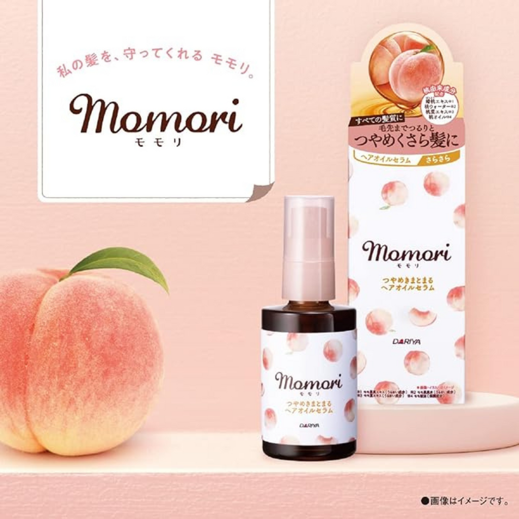 DARIYA Momori Peach Rich Shiny Hair Oil Serum (55ml) Skin Cupid