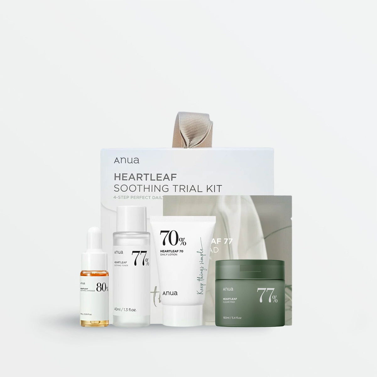 Soothing Kit ANUA Heartleaf Soothing Trial Kit (4 Items) – Skin Cupid