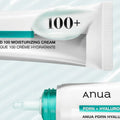 ANUA PDRN Hyaluronic Acid 100 Moisturizing Cream (60ml) TEXTURE SHOT