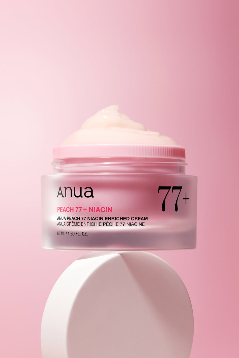 ANUA Peach 77 Niacin Enriched Cream (50ml) CONCEPT SHOT