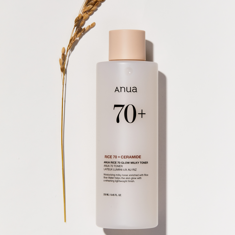ANUA Rice 70 Glow Milky Toner (250ml) ingredients