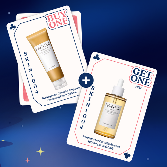 BOGO: Madagascar Centella Ampoule Cleansing Foam (125ml) + Madagascar Centella Asiatica 100 Ampoule (30ml)