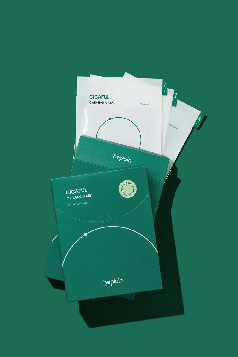 Beplain Cicaful Calming Mask (1pc) PACKAGING