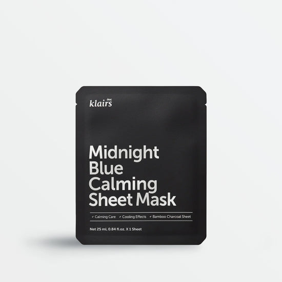 DEAR, KLAIRS Midnight Blue Calming Sheet Mask (25ml)