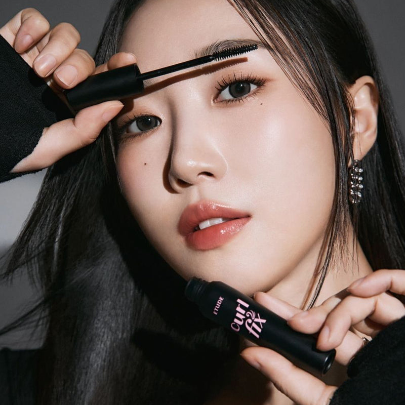 ETUDE Curl Fix Mascara (8g) Skin Cupid MODEL