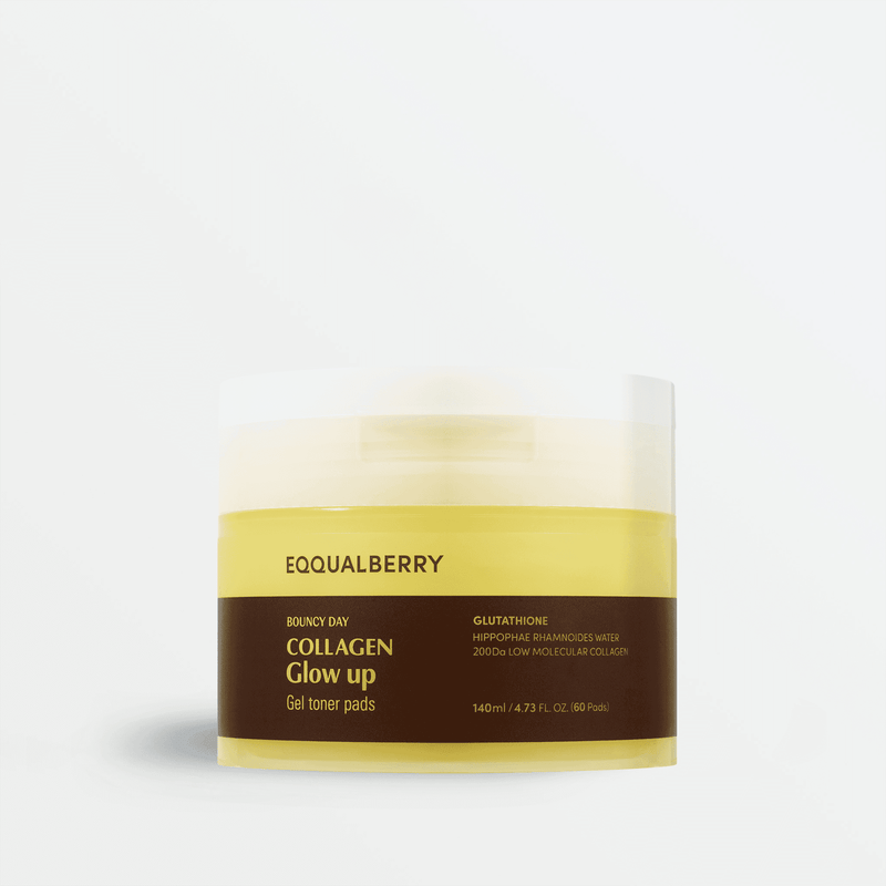 Eqqualberry Collagen Glow Up Gel Toner Pad (60pads)
