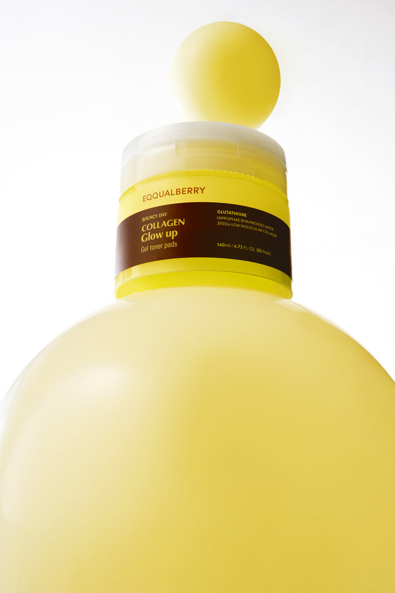 Eqqualberry Collagen Glow Up Gel Toner Pad (60pads)STAGE SHOT