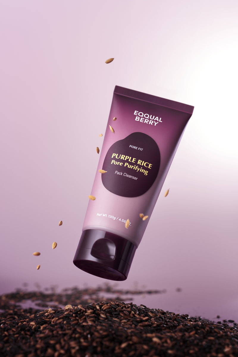 Eqqualberry Purple Rice Pore Purifying Pack Cleanser (130g) 