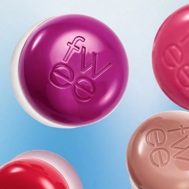 fwee Lip & Cheek Blurry Pudding Pot - 35 Shades (5g) + Pendant Keyring