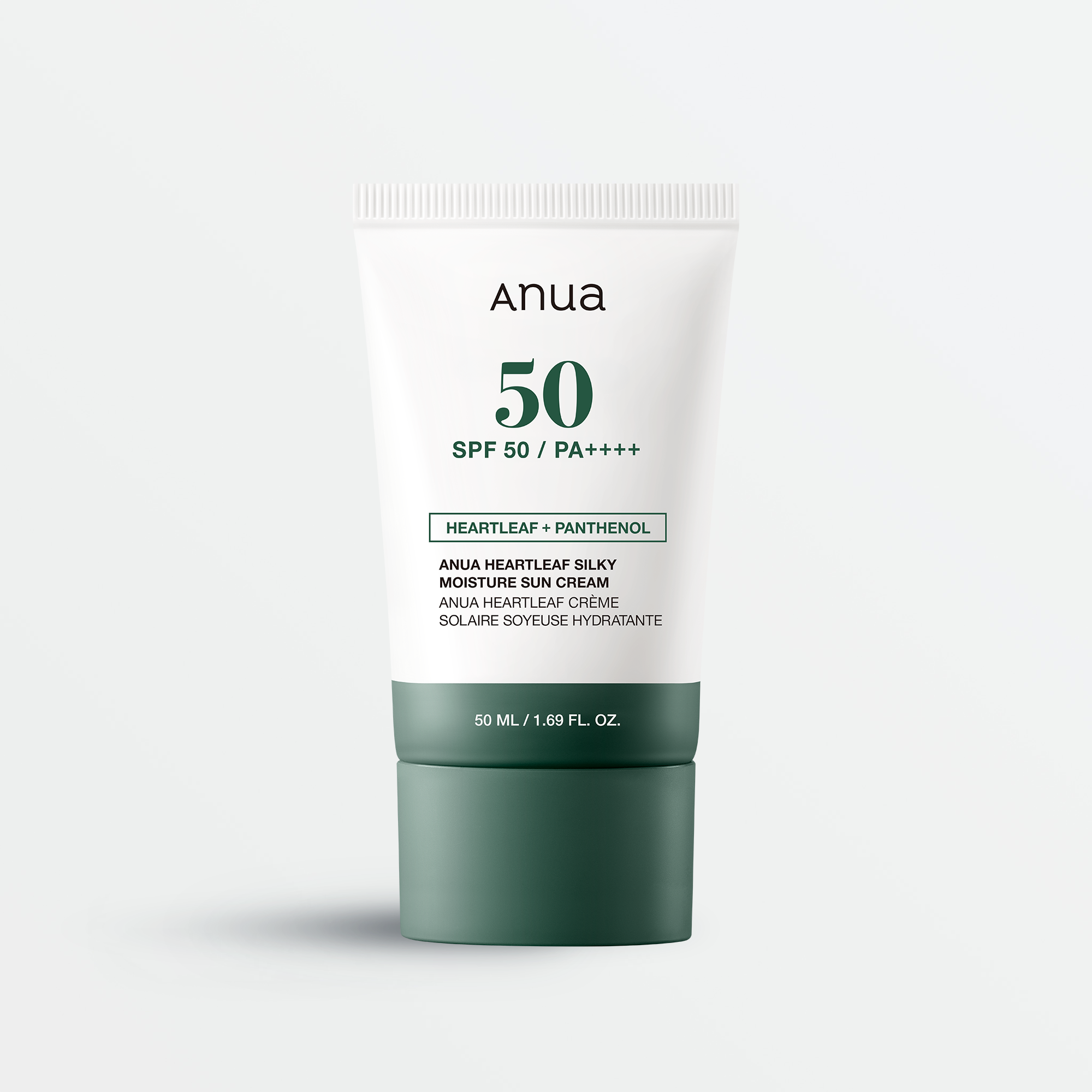 ANUA Heartleaf Silky Moisture Sun Cream SPF50+ PA++++ (50ml