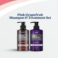 Honey & Macadamia Nature Shampoo & Protein Treatment Set - Pink Grapefruit (2 Items)