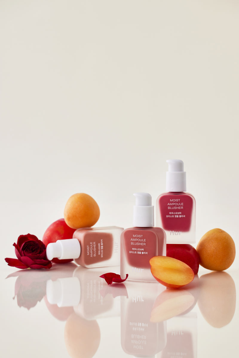 House of Hur Moist Ampoule Blusher - 6 Shades CONCEPT IMAGE (20ml)