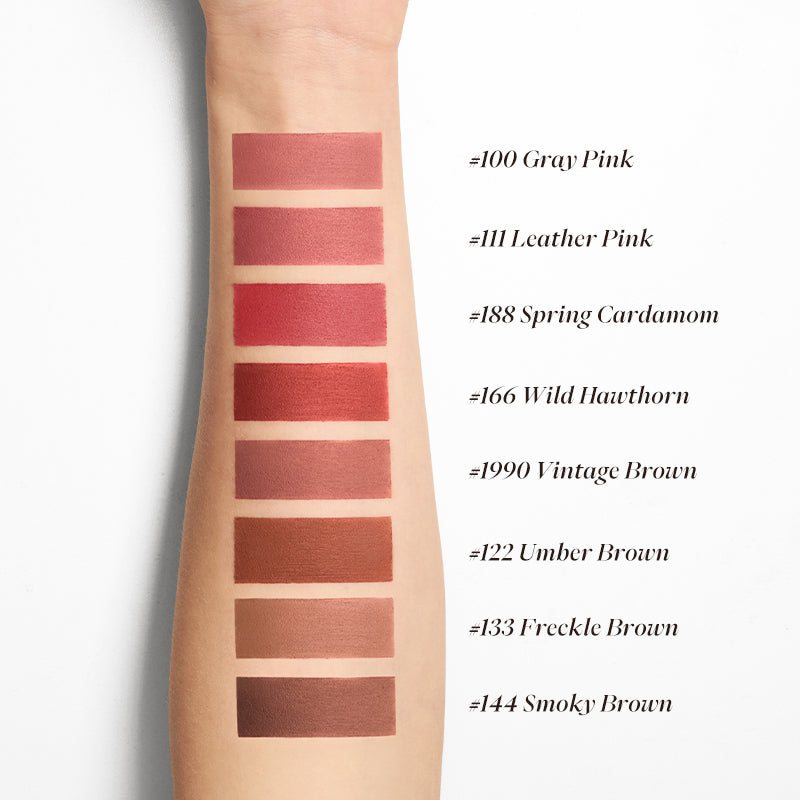 JOOCYEE Velvet Rouge Skin Cupid COLOUR SWATCHES