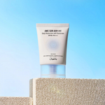 JUMISO Awe-Sun Airy-Fit Daily Moisturiser with Sunscreen SPF (50ml) in blue background
