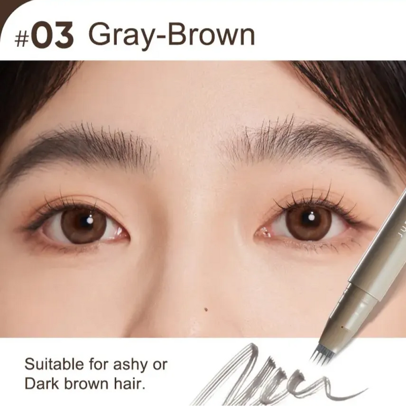 Judydoll Liquid Eyebrow Pen Skin Cupid GRAY BROWN 