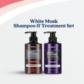 KUNDAL Honey & Macadamia Nature Shampoo & Protein Treatment Set - White Musk (2 Items)