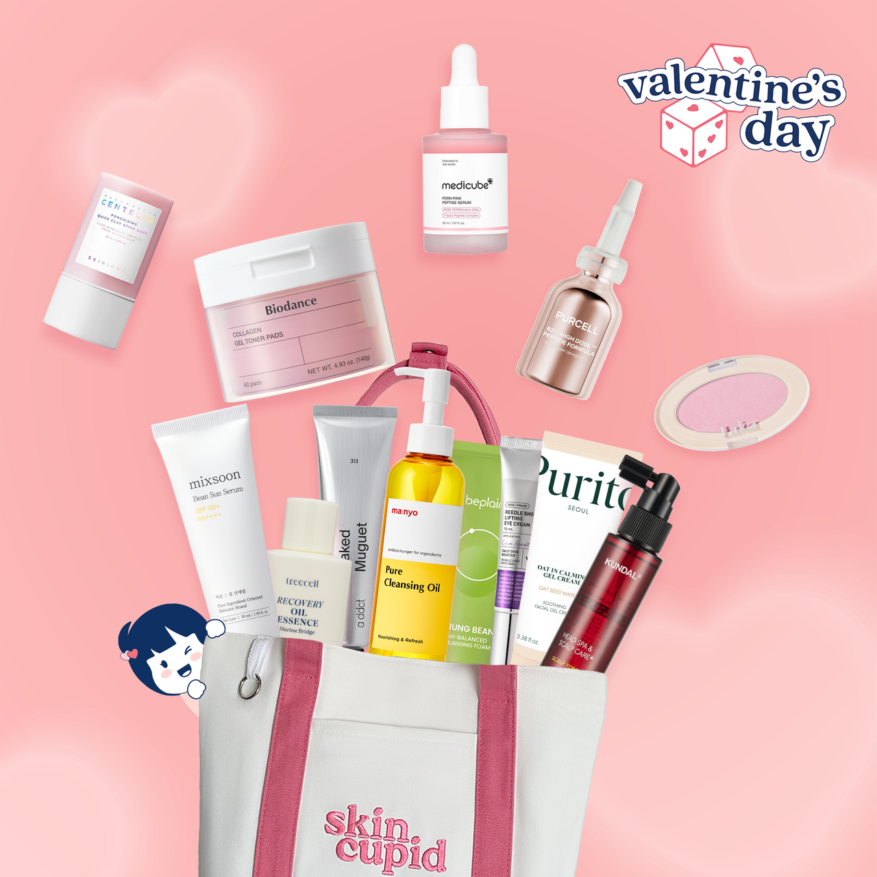 The Perfect Match Valentine’s K-Beauty Set (13 items)