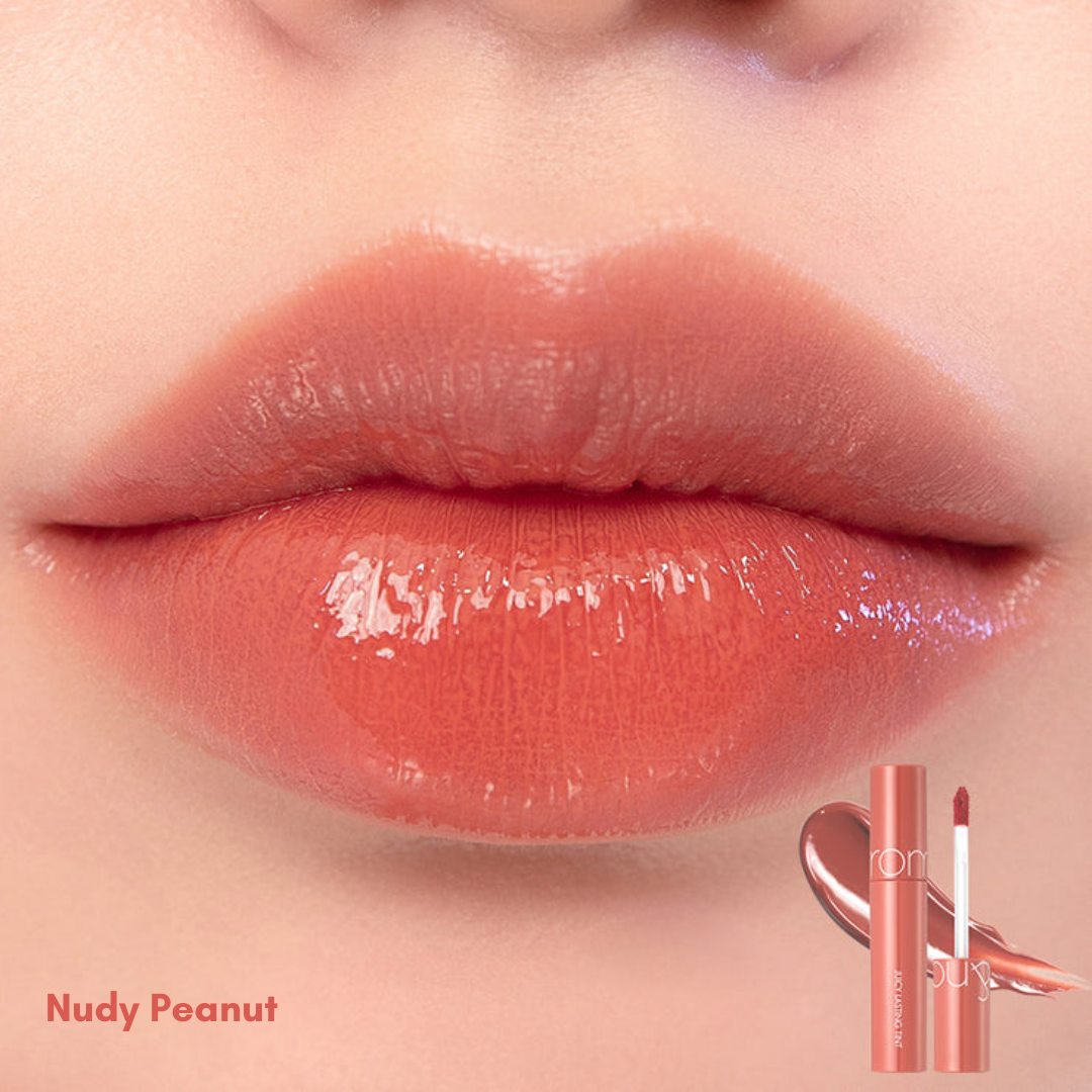 ROM&ND Juicy Lasting Tint (5 Colours) nudy peanut swatch