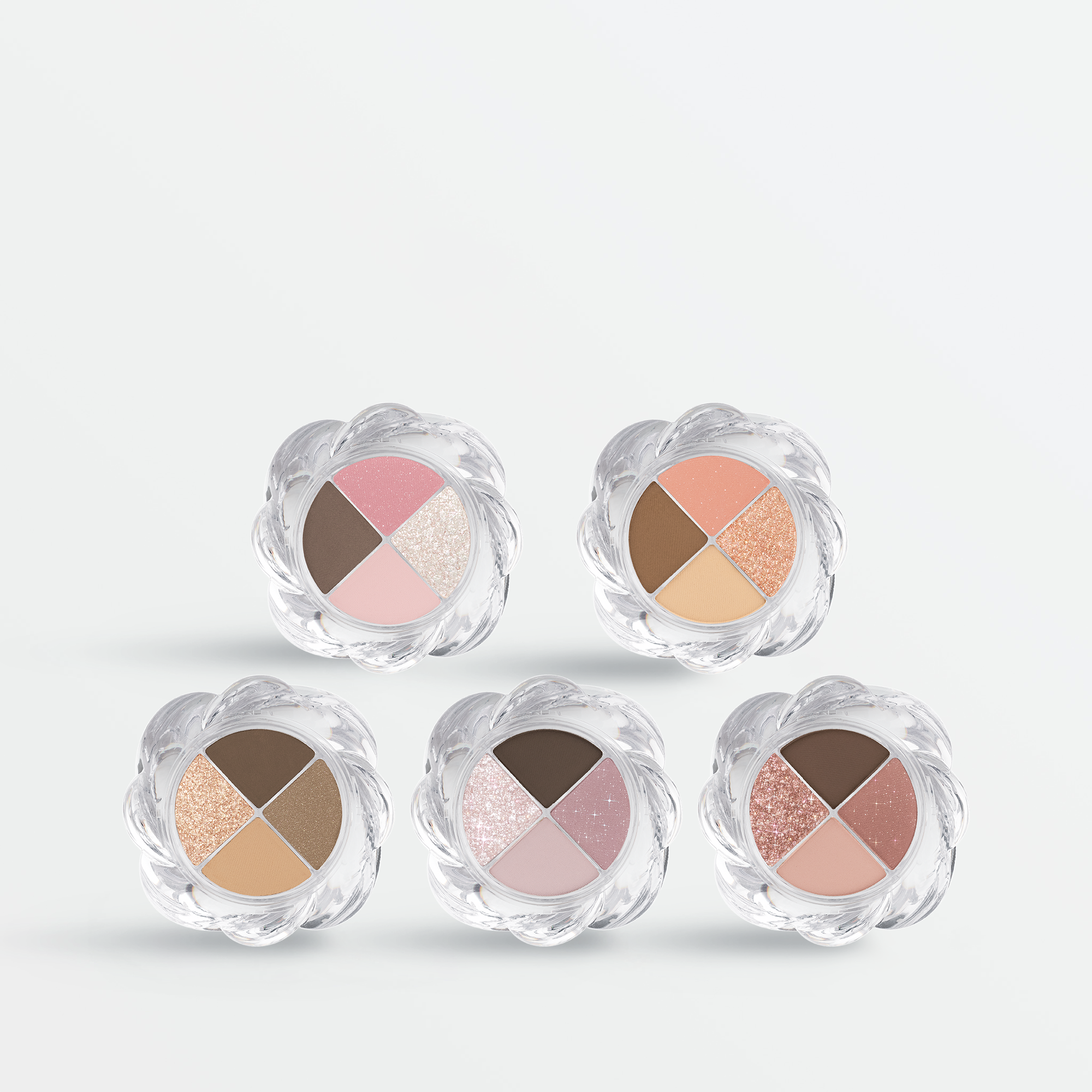 アイシャドウ Nous MUZIGAE MANSION Twist Pot Eye Palette - 5 Shades – Skin Cupid