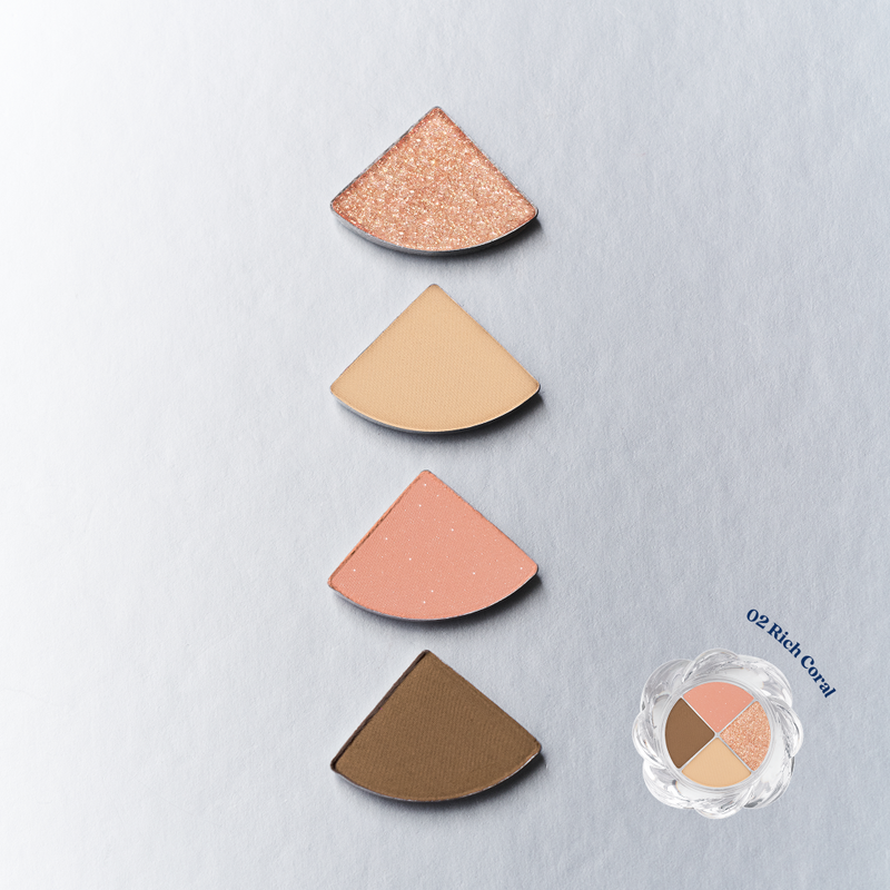 Muzigae Mansion Twist Pot Eye Palette02 COLOUR SWATCHES